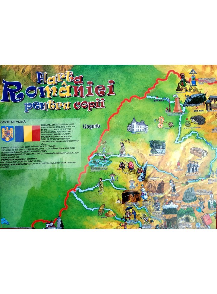 Harta Romaniei pentru Copii, ***, Art