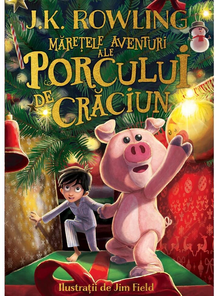 Maretele aventuri ale Porcului de Craciun, J.K. Rowling, Art